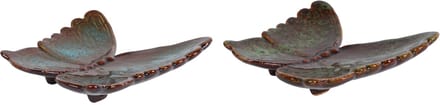 Van Manen sculptuur speelgoed Butterfly S blauw groen decoratief.