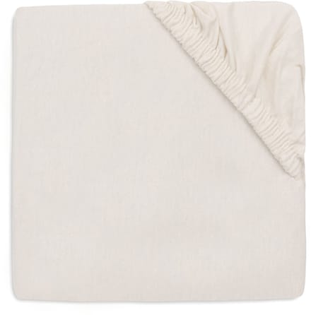 Jollein Hoeslaken Ledikant - 60x120cm - Jersey - Oatmeal