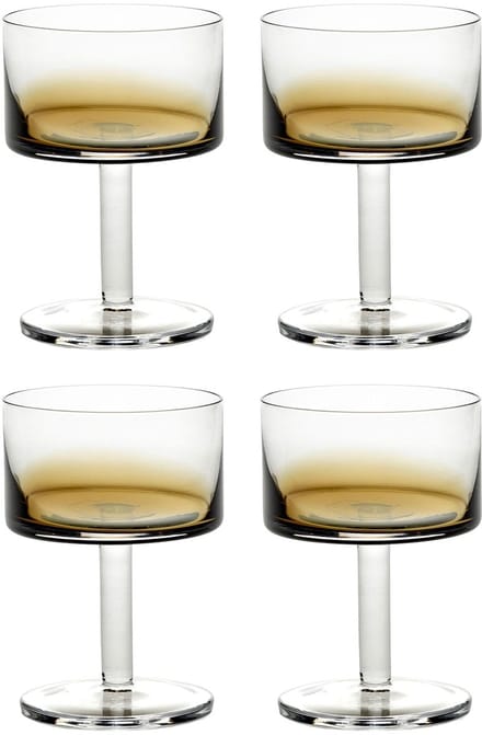 Serax Zuma By Kelly Wearstler Coupe Champagneglazen Set Van 4