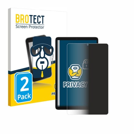 BROTECT - privacy screenprotector voor Samsung Galaxy Tab A11 8.7" - Folie Beschermfolie Blauwlichtfilter 2 Stuks