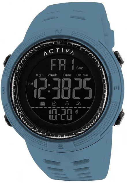 Activa Digital ACW1915-002 Heren digitale horloge - 50 mm