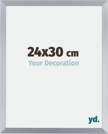 Your Decoration - Fotolijst 24x30 cm - MDF - Zilver Glans - Catania