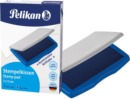 Pelikan stempelkussen - Kunststof - 7x11cm - Groen
