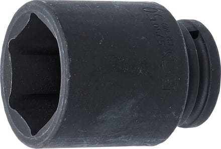 BGS Kracht dopsleuteldop zeskant, diep 3/4 50 mm