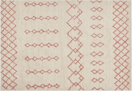 BUXAR - Laagpolig vloerkleed - Beige - 140 x 200 cm - Katoen