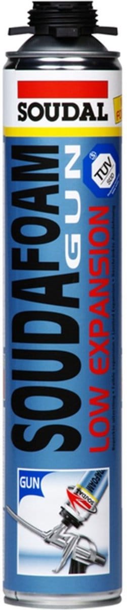 Soudafoam Low Expansion Purschuim tbv schroef-spuitpistool (750ml)-Soudal x 12 bussen