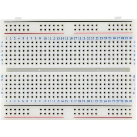 Velleman Breadboard (l x b x h) 81 x 9 x 62 mm 1 stuk(s)
