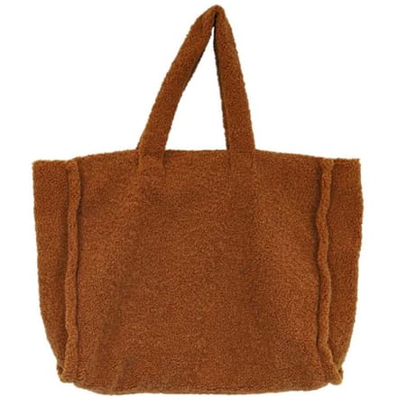 Unique Living tas rosie 48x39x13cm leather brown