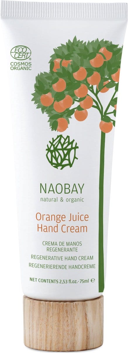 Naobay Orange Juice Hand Cream, 75ml