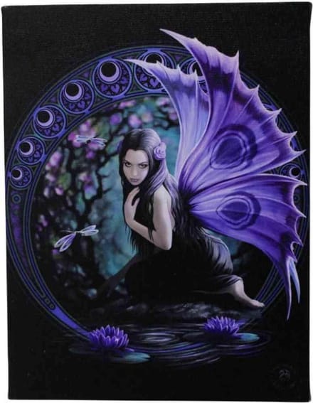 Anne Stokes Niaid canvas schilderij