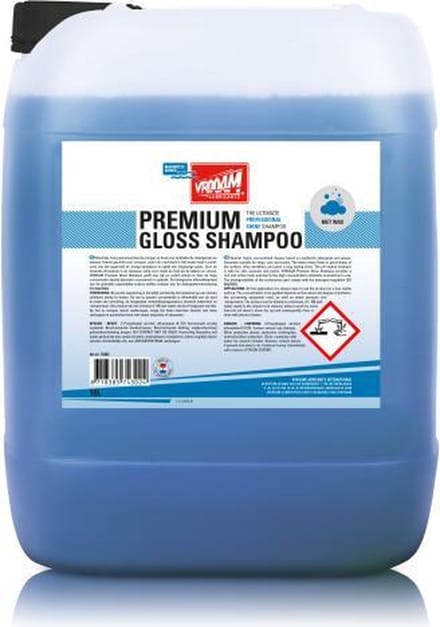 VROOAM Premium gloss shampoo - 10 liter can