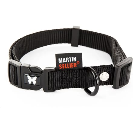 Verstelbare nylon hondenhalsband Martin Sellier 20-40/55