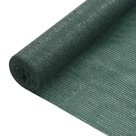 vidaXL - Privacynet - 75 - g/m² - 1,8x10 - m - HDPE - groen