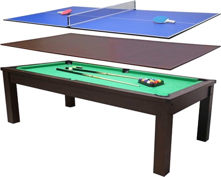 Nordcore Pooltafel 8' 3-IN-1