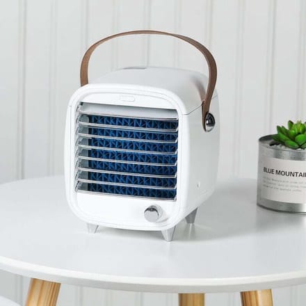fan-Mini luchtkoeler, watergekoelde airconditioningventilator, kleine draagbare bureaukoelventilator