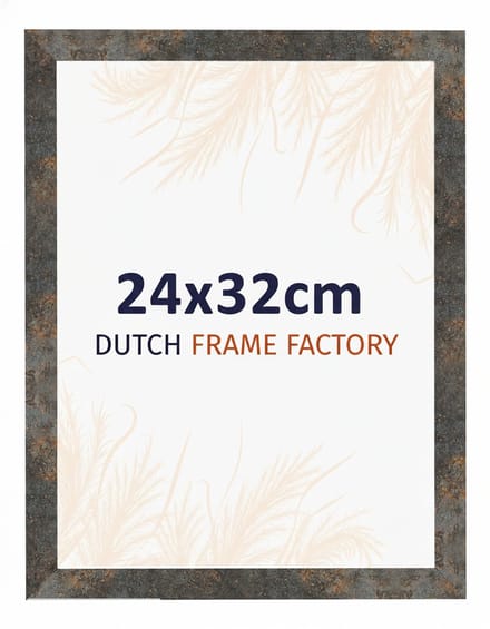 Fotolijst 24x32 cm - MDF - Geoxideerd Metaal - Benno