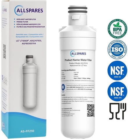 Waterfilter geschikt voor LG LT1000P - AGF80300704 - ADQ74793501