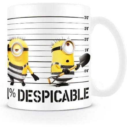 Despicable Me 3 - Line Up mok "99% Adorable 1% Despicable".