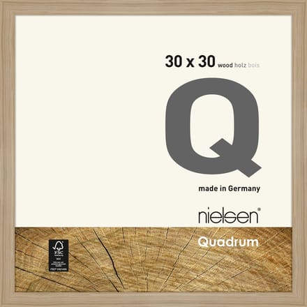 Nielsen Quadrum Houten Wissellijst Oak Natural 30x30cm