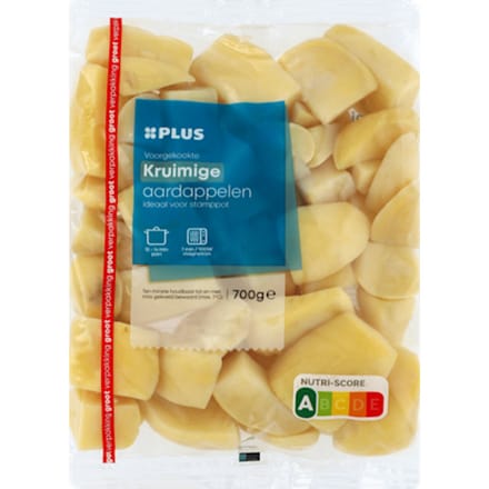 Kookaardappelen kruimig