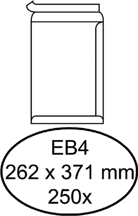 Envelop quantore akte eb4 262x371 zk 120gr wt