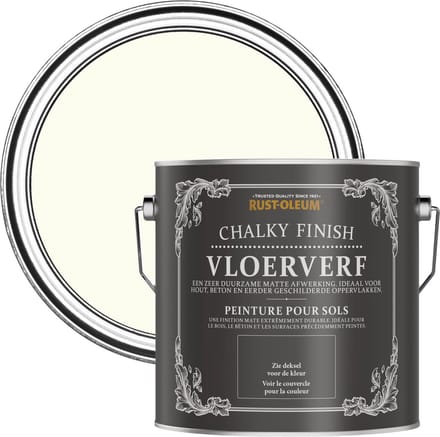 Rust-Oleum Gebroken wit Vloerverf - Antiek Wit 2,5L