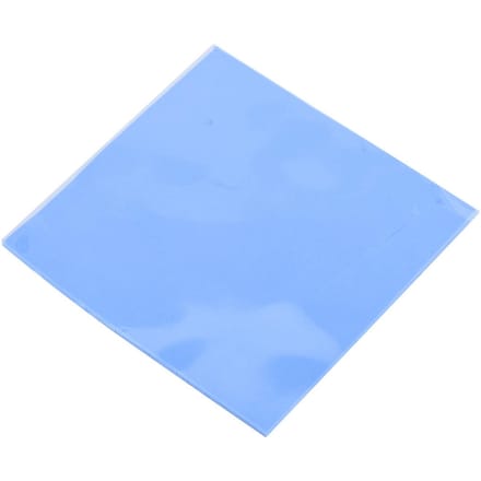 100mm x 100mm x 3mm CPU Chip Koellichaam Koeling Thermisch Geleidend Siliconen Pad gray