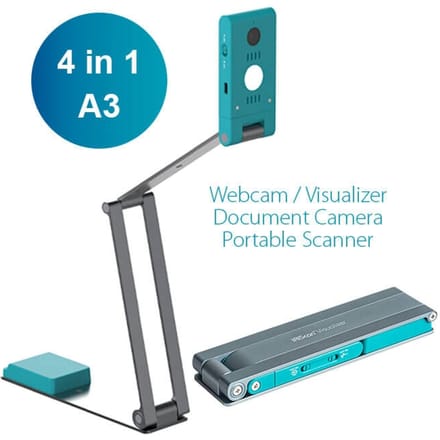 I.R.I.S. IRIScan Visualizer 7 - 4160 x 3120 - 60 fps - USB-C