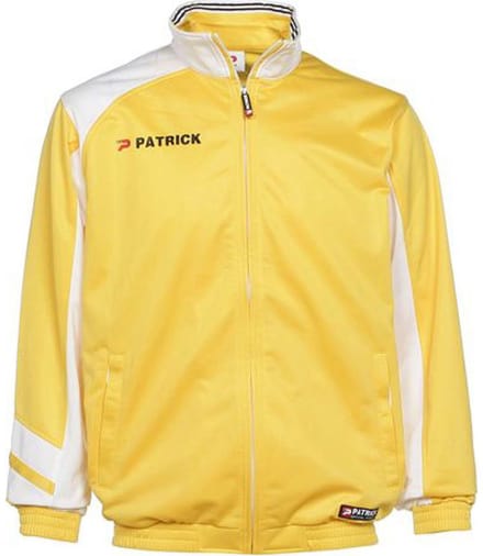 Patrick Victory Polyestervest Kinderen - Wit / Geel | Maat: 9/10