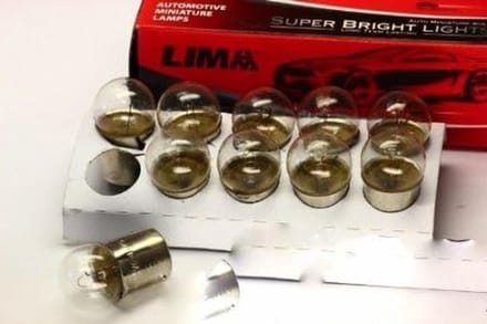 10x BA15S P5W 5W 12V Auto Gloeilampen Vervanging Warm Wit Licht E-Keurmerk