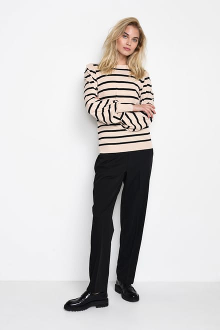 Gestreepte damestrui KAFFE Lizzy Knit