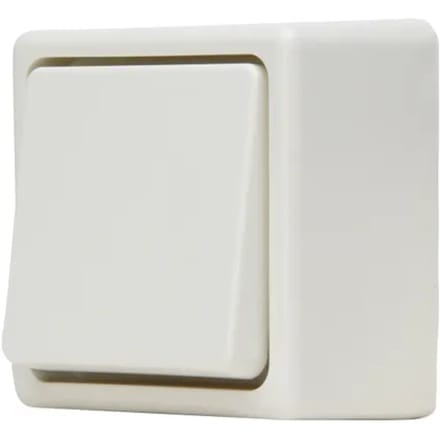 Baseline Wisselschakelaar Opbouw Wit