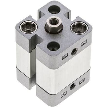 ISO 21287 Compacte Dubbelwerkende Cilinder 20-10mm - Magnetisch