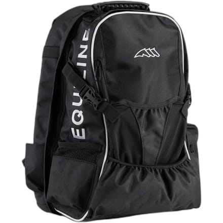 Paardrijhoofdtelefoon tas met logo Equiline