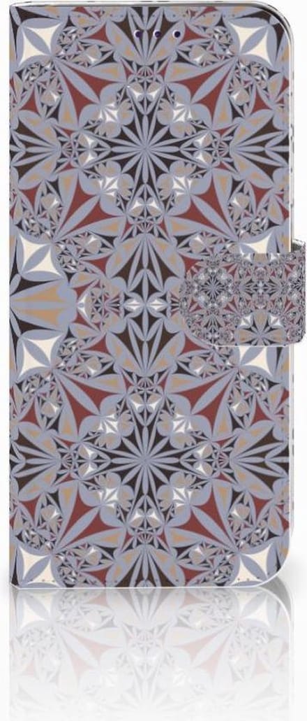 Samsung Galaxy A50 Bookcase Flower Tiles