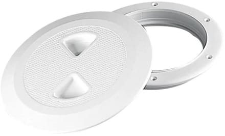 Nuova Rade Inspectieluik Wit with Pressure Lock Internal (133 mm)