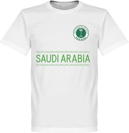 Saudi Arabië Team T-Shirt - Wit - S
