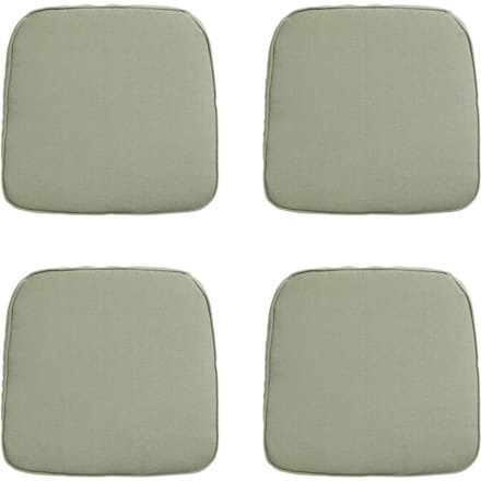Madison - Zitkussen Wicker Panama sage - Ca. 48x48 cm - Set van 4