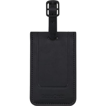 Samsonite Bagagelabel - Rectangle luggage tag(2 pcs) -black