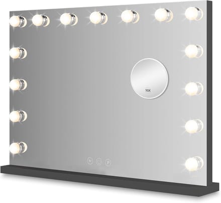 Hollywood Spiegel - Make Up Spiegel met Verlichting en Dimbare 10x Vergroting