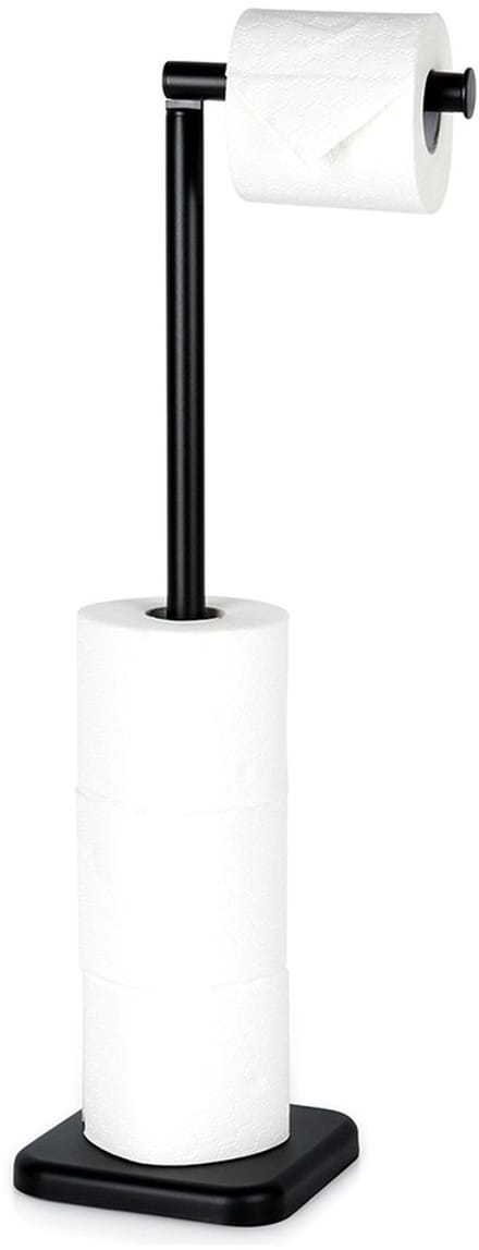 Vilde - Standaard voor Toiletpapier - Zwart - 56cm