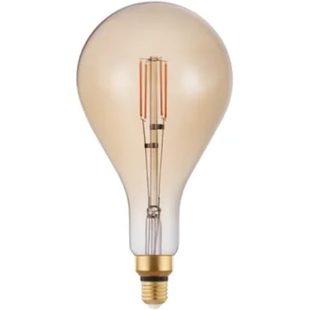 Eglo Ledfilamentlamp Ps160 - Amber - D16cm - Warm Wit - E27 - 4w