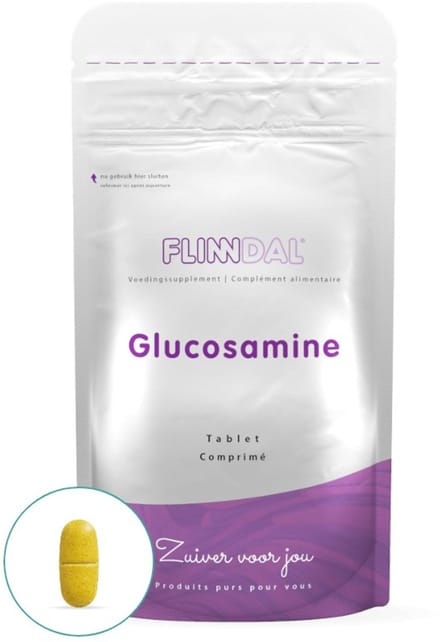 Flinndal Glucosamine Tabletten - Met Curcumine - Voor de Gewrichten - 180 Tabletten