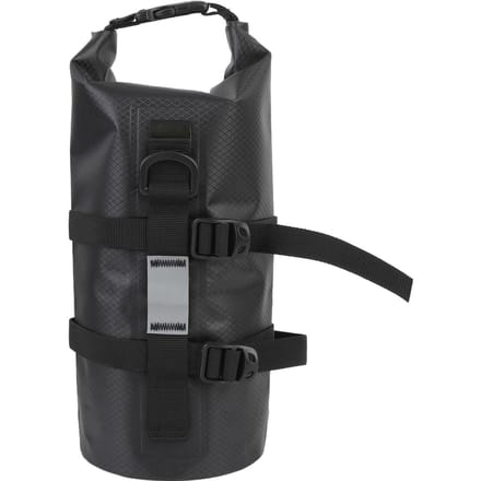 Fiets Voorvork Tas 5L TPU Waterdicht Fiets Fork Pack met Reflecterende Strip voor Mountainbikes black
