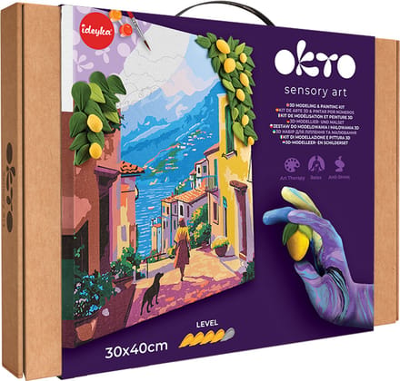 Foam Klei Okto Lemon Weekend 30008 Multikleur 43 x 30 x 5 cm