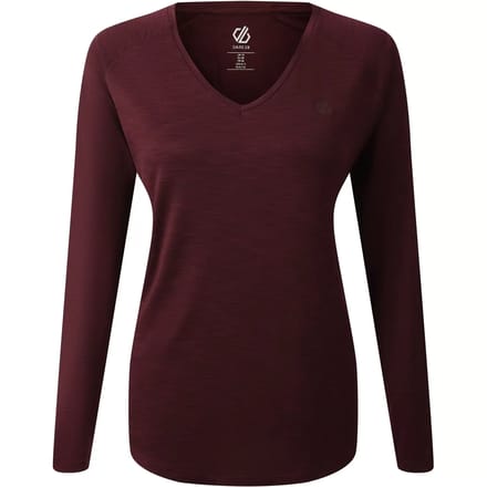 V-hals lange mouwen dames shirt Dare 2B Discern