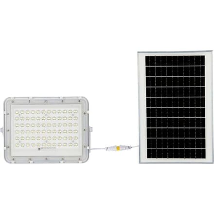 V-TAC VT-120W 7843 LED-schijnwerper, Zonne-energiemodule 15 W Lichtkleur (naam): Koudwit