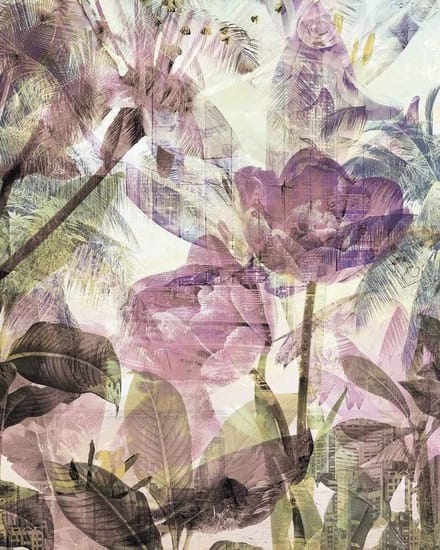 Fotobehang - Metropical Faded 200x250cm - Vliesbehang