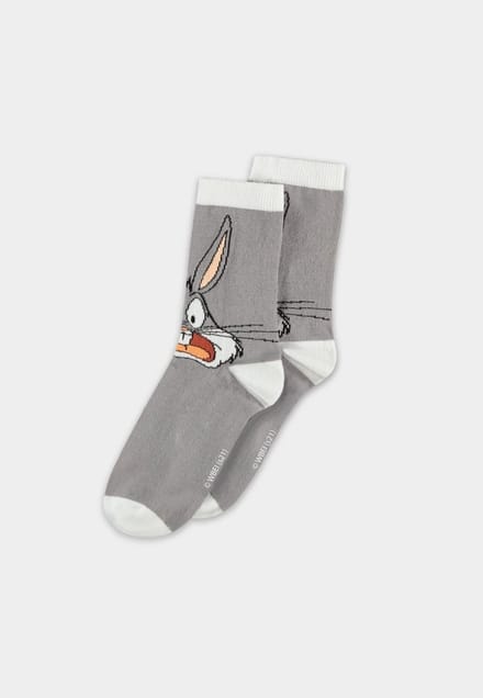 Looney Tunes - Bug's Bunny Sokken - 43/46 - Grijs