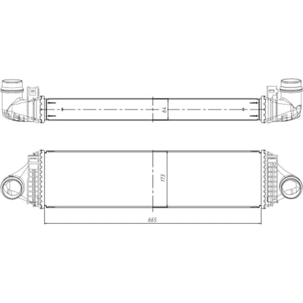Intercooler NRF 309067
